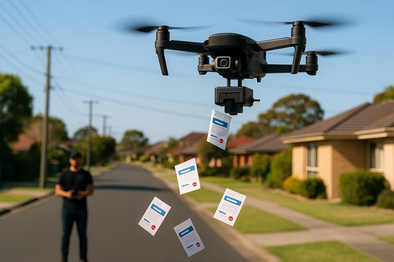 Dropping, Discharging, and Dispensing Operations from a Drone